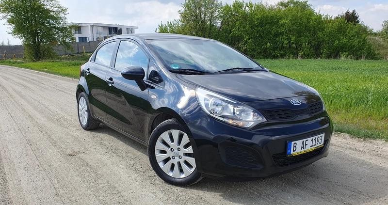 Kia Rio cena 23999 przebieg: 149850, rok produkcji 2012 z Trzciel małe 466